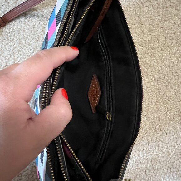 Fossil Triple Compartment Crossbody - Picture 9 of 15